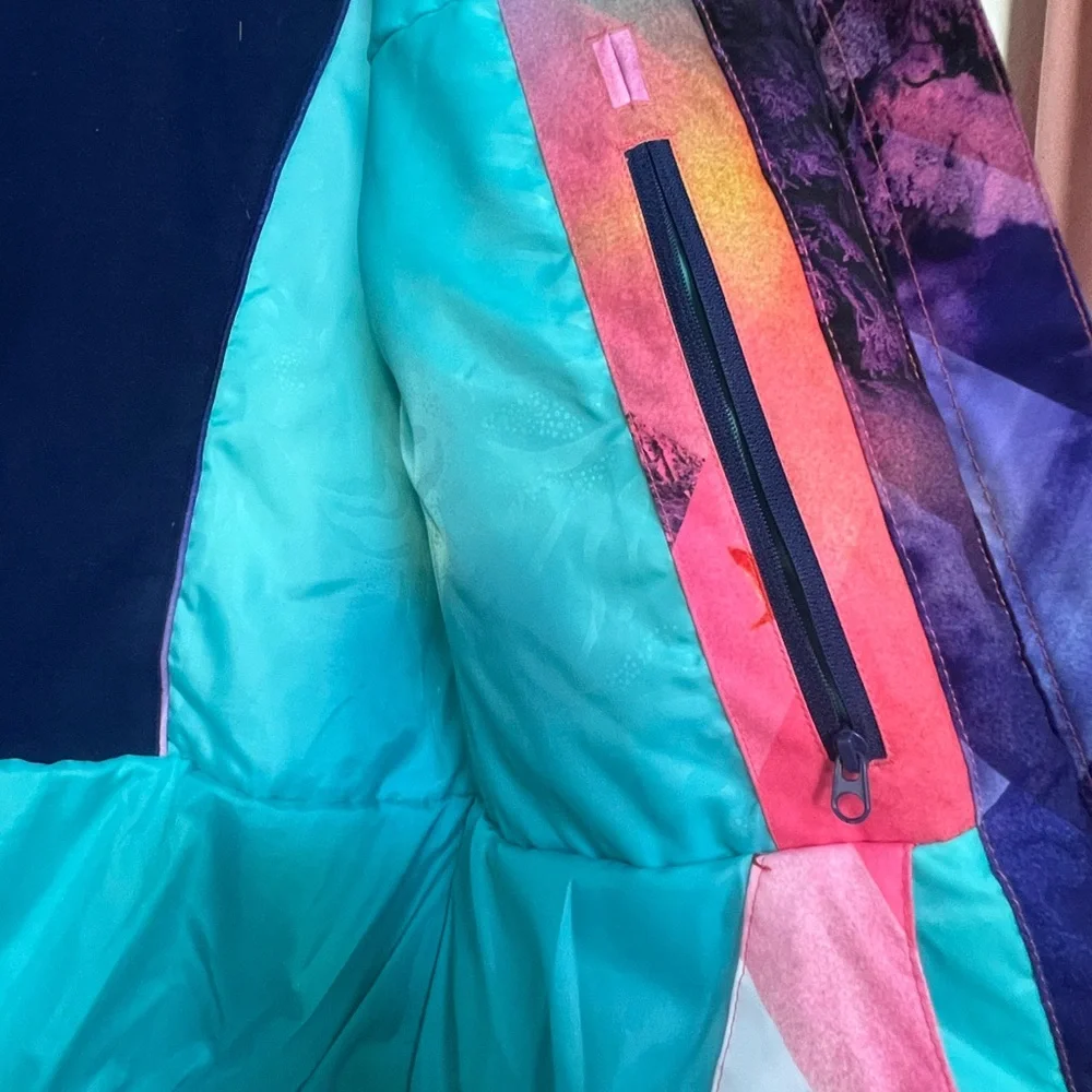 Roxy Multicolored Ski Jacket with DryFlight Technology - Picture 5 of 9